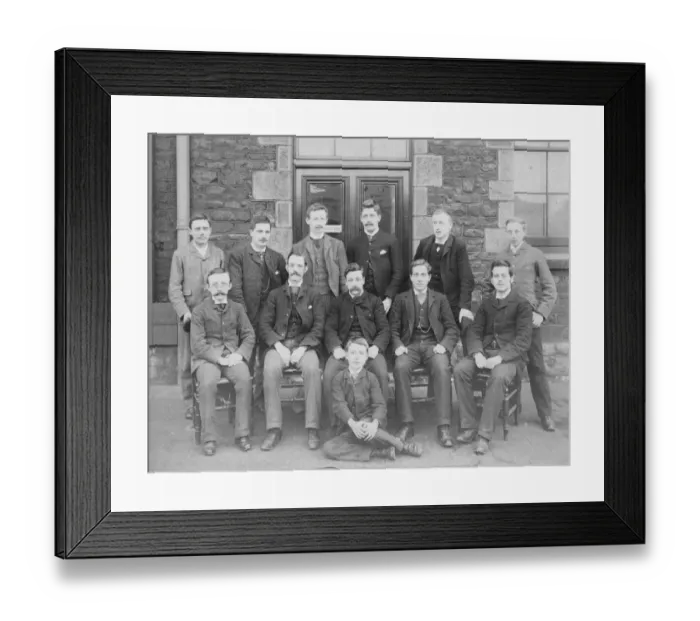 Framed Print : Drawing Office Staff, 1899 Framed Print : Drawing Office Staff, 1899