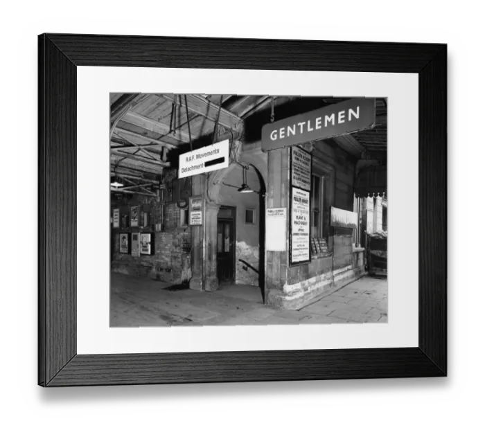 Framed Print : Staircase and Main Entrance, 28th January 1970