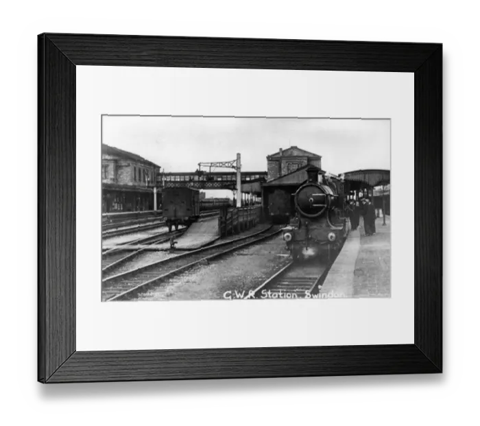 Framed Print : Swindon Station, c. 1920
