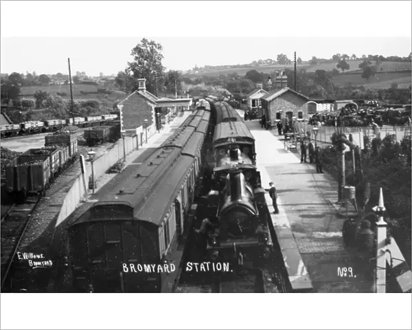 Bromyard Station, Herefordshire, c. 1900