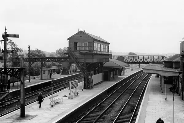 Leominster Station, Herefordshire, 27th June 1950