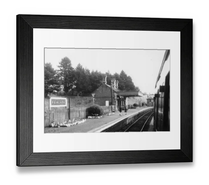 Framed Print : Fencote Station, Herefordshire, September 1952