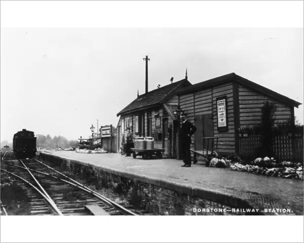 Dorstone Station, Herefordshire, c. 1910