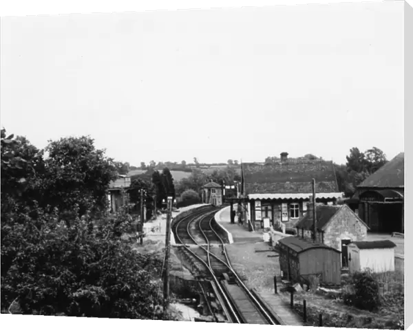 Kington Station, Herefordshire, June 1950