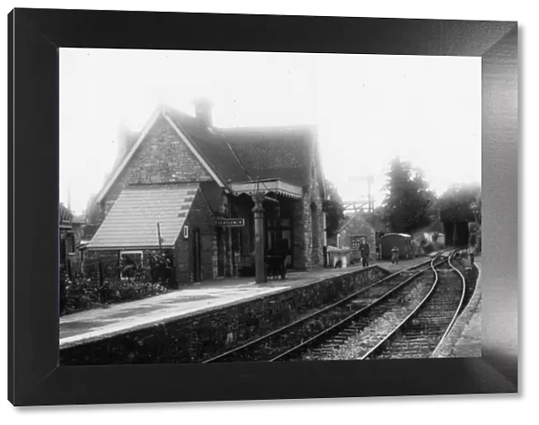 Kington Station, Herefordshire, July 1957