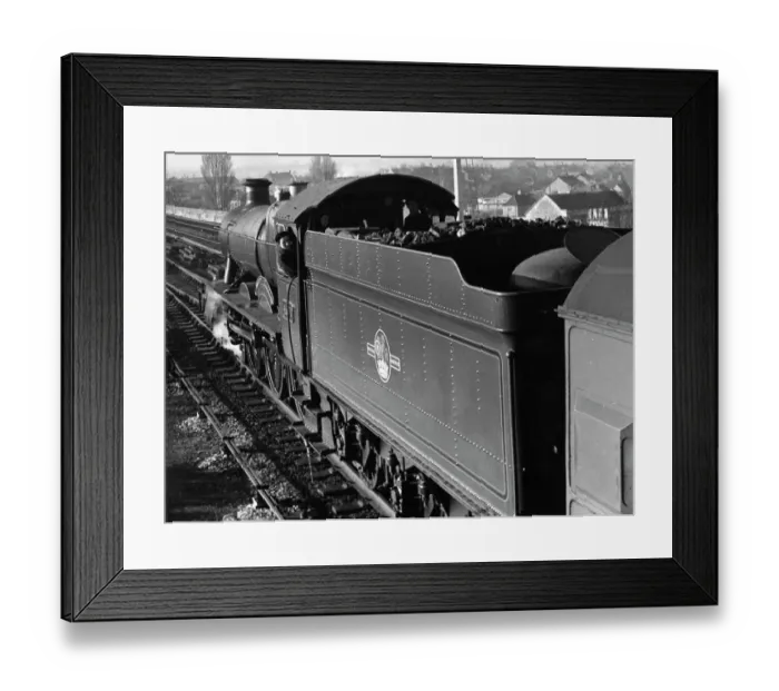 Framed Print : Hall Class No. 4970, Sketty Hall Framed Print : Hall Class No. 4970, Sketty Hall
