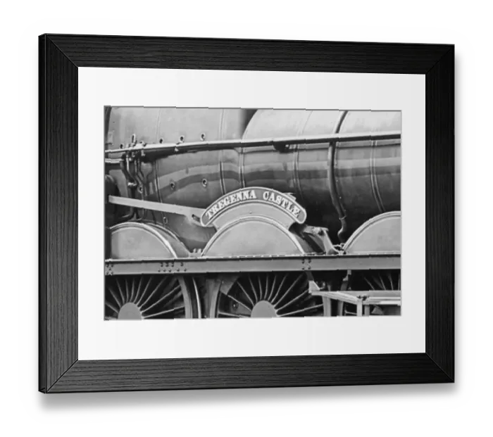 Framed Print : Nameplate of Tregenna Castle Framed Print : Nameplate of Tregenna Castle