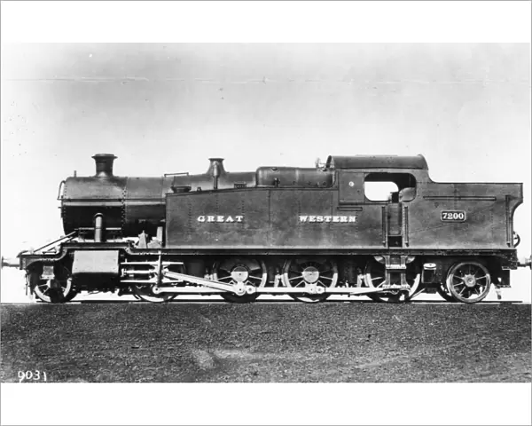 2-8-2 tank locomotive No. 7200