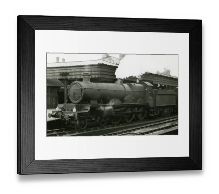 Framed Print : Star Class Locomotive No. 4007, Swallowfield Park Framed Print : Star Class Locomotive No. 4007, Swallowfield Park