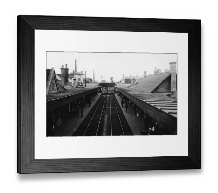 Framed Print : Trowbridge Station, c. 1920s