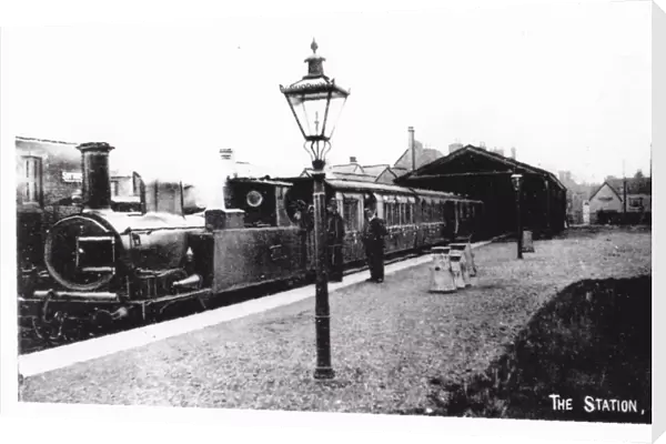 Abingdon Station, Oxfordshire, c. 1900