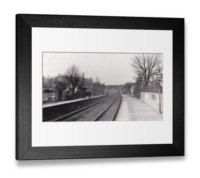 Framed Print : Acocks Green Station, c. 1890s