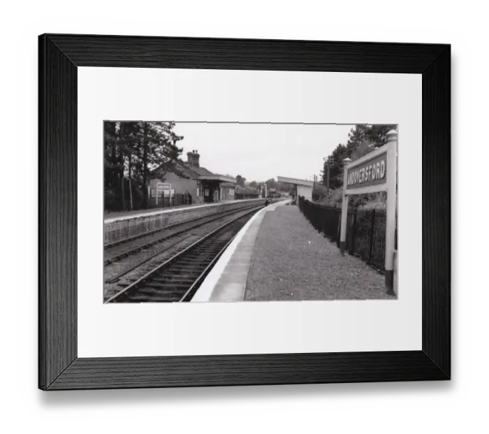 Framed Print : Andoversford Junction, Gloucestershire, c. 1950 Framed Print : Andoversford Junction, Gloucestershire, c. 1950