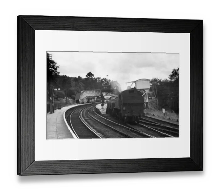 Framed Print : Bodmin Road Station, c. 1950s Framed Print : Bodmin Road Station, c. 1950s