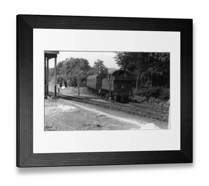 Framed Print : Junction at Bodmin Road Station