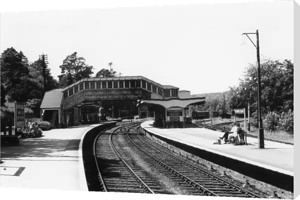 Bodmin Road Station, c. 1960