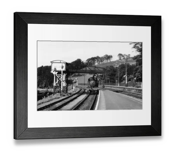 Framed Print : Bodmin Road Station water tower, 1954 Framed Print : Bodmin Road Station water tower, 1954