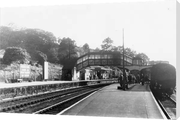 Bodmin Road Station, 1954