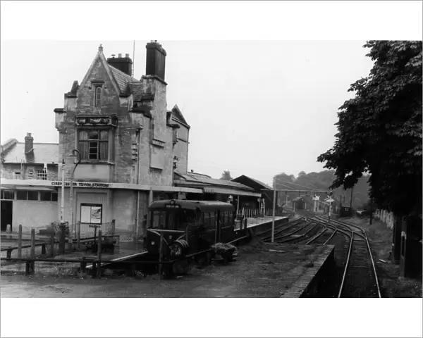 Cirencester Town Station, Gloucestershire, c. 1960