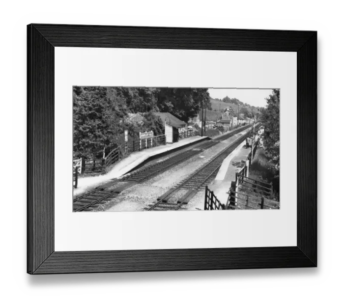 Framed Print : Avoncliff Halt, c. 1940