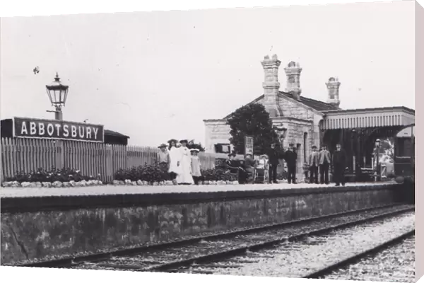 Abbotsbury Station, Dorset, c. 1900