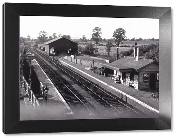 Adlestrop Station, Gloucestershire, 1933
