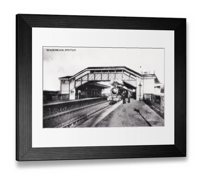 Framed Print : Bedminster Station, c. 1930 Framed Print : Bedminster Station, c. 1930