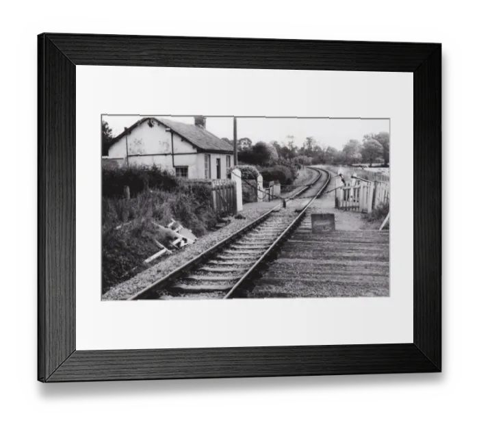 Framed Print : Beavers Hill Halt, Pembrokeshire, Wales Framed Print : Beavers Hill Halt, Pembrokeshire, Wales