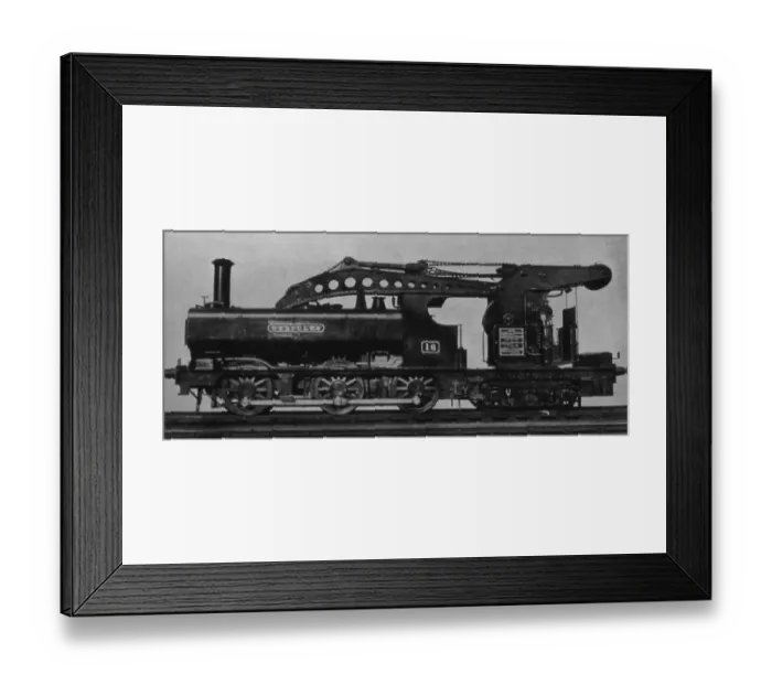 Framed Print : No16, Crane Tank Locomotive, Hercules Framed Print : No16, Crane Tank Locomotive, Hercules