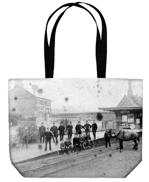 Wootton Bassett Station, 1893