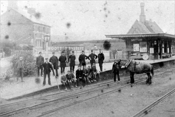 Wootton Bassett Station, 1893