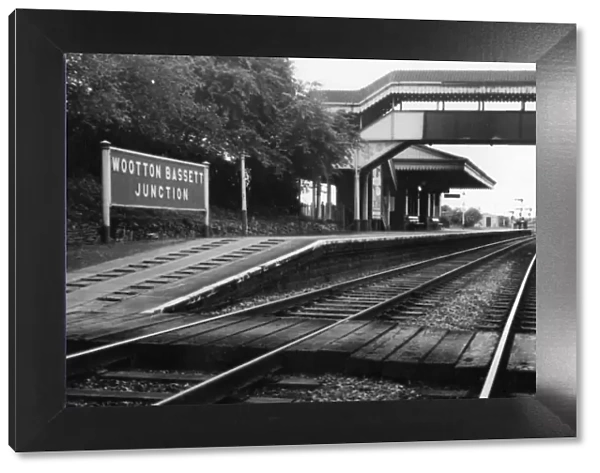 Wootton Bassett Junction Station, c. 1960