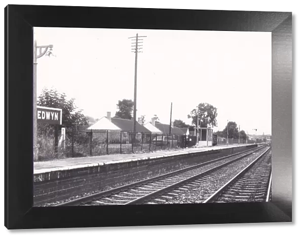 Bedwyn Station, c. 1970