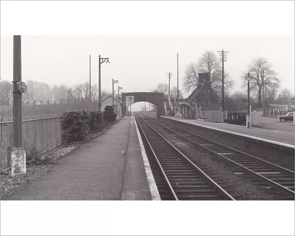 Bedwyn Station, c1950s