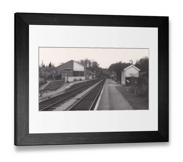 Framed Print : Bishops Lydeard Station, Somerset, c. 1960s Framed Print : Bishops Lydeard Station, Somerset, c. 1960s