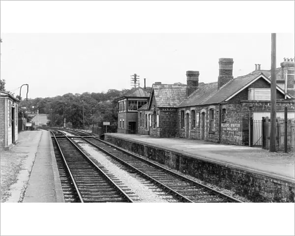 Bishops Nympton and Molland Station, Devon, c. 1960