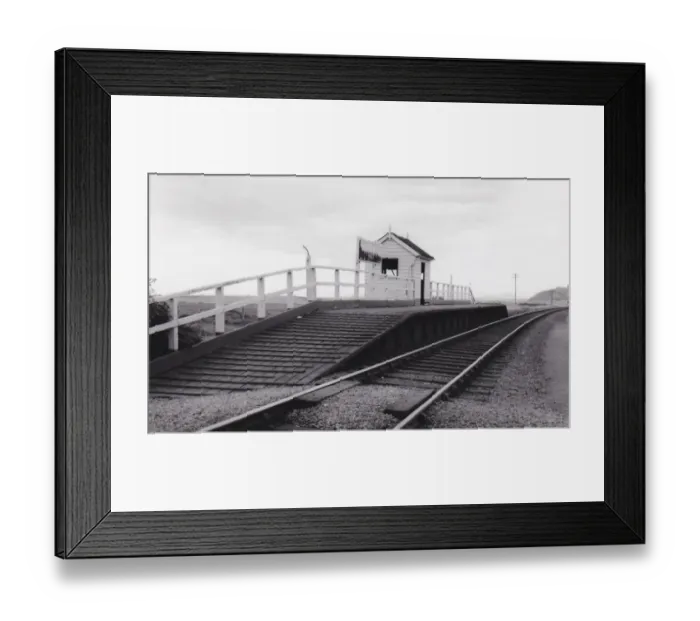 Framed Print : Black Rock Halt, Gwynedd, Wales, c. 1960s