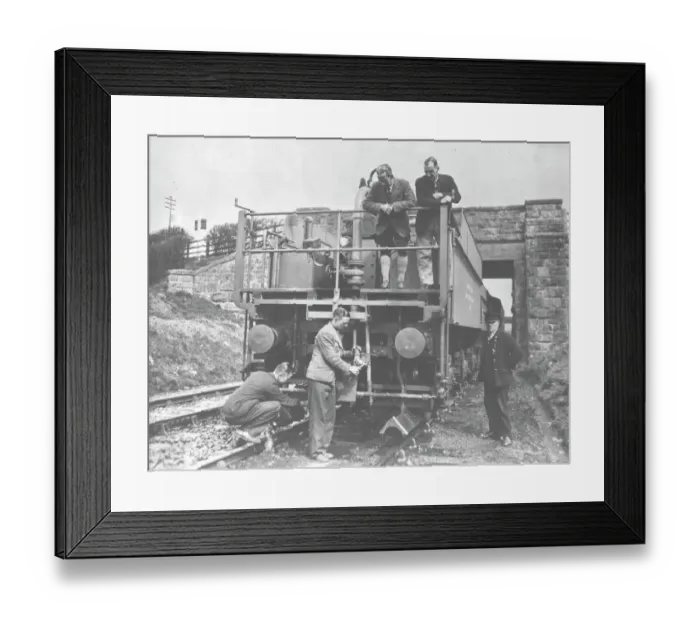 Framed Print : GWR Weed Killing Train, 1938
