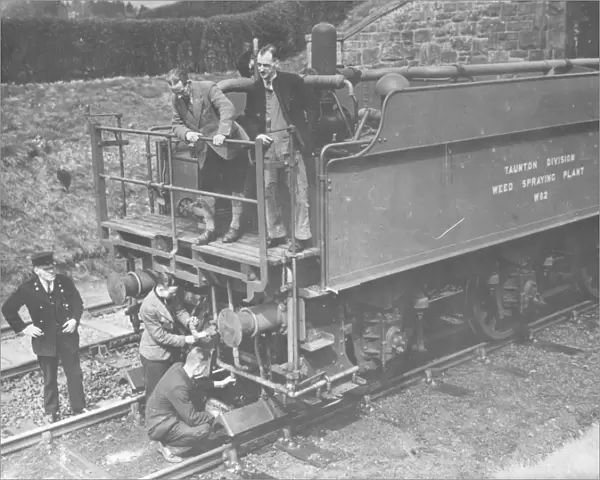 GWR Weedkilling Train tender W82, 1938