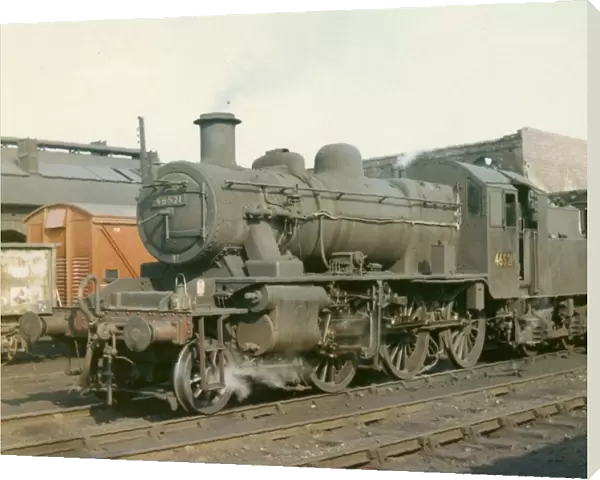 Ivatt 2MT class, 2-6-0, No. 46521 c. 1960s
