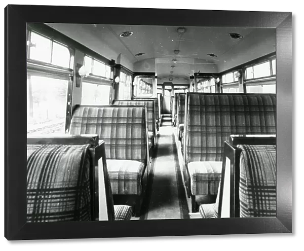 Diesel Railcar No. 5 - interior view