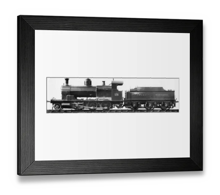 Framed Print : Ex - MSWJR locomotive No. 24 Framed Print : Ex - MSWJR locomotive No. 24
