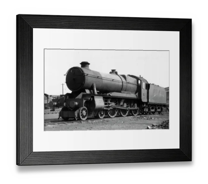 Framed Print : County Class locomotive, no. 1017, County of Hereford, 1948