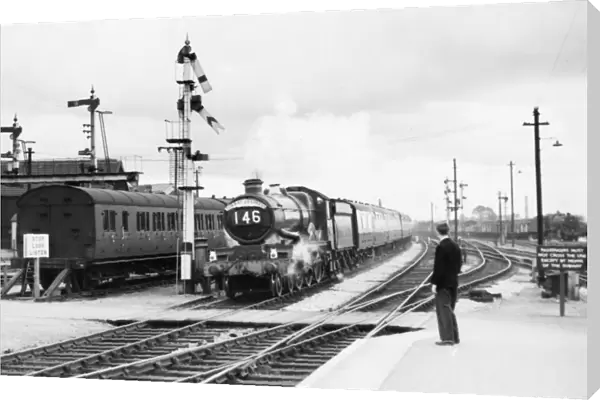 The Torbay Express at Taunton Station, Somerset, c. 1939