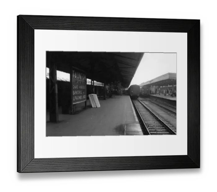 Framed Print : Taunton Station, Somerset, c. 1950s Framed Print : Taunton Station, Somerset, c. 1950s