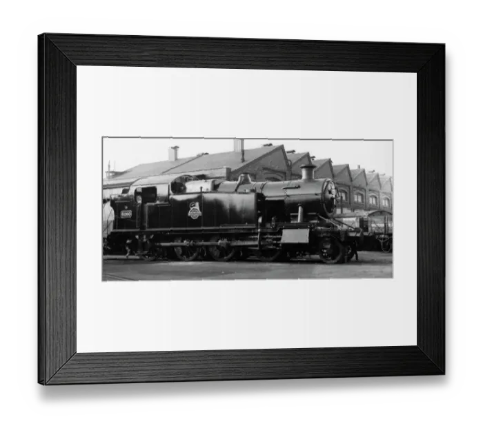 Framed Print : 42xx tank locomotive no. 5260 Framed Print : 42xx tank locomotive no. 5260