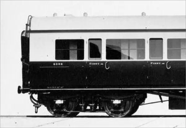 Exterior view of composite coach no. 6096