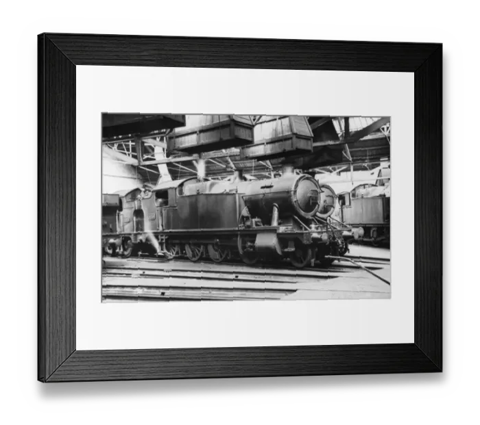 Framed Print : 2-8-0 tank locomotive no. 5230 Framed Print : 2-8-0 tank locomotive no. 5230
