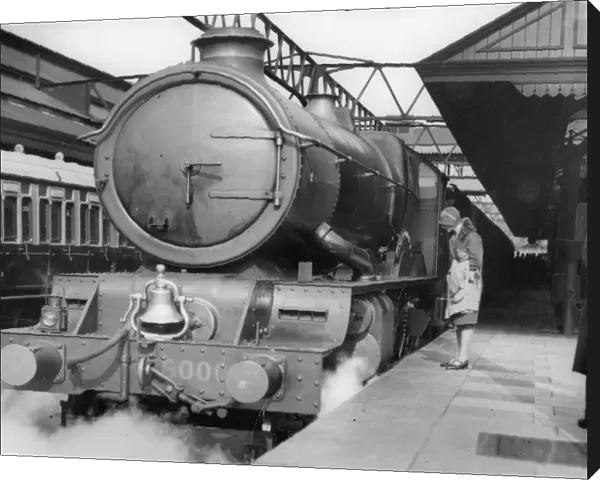 King George V at Plymouth North Road Station, 1931