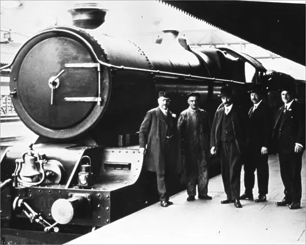 King George V at Birmingham Snow Hill Station, 1927